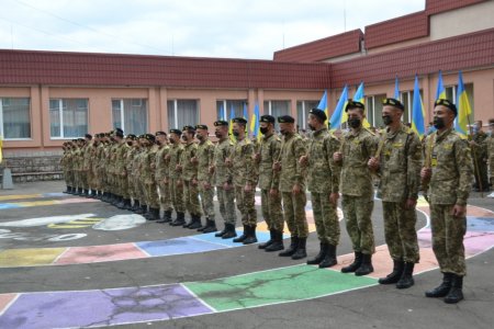 Посвята в учні військово-спортивного профілю