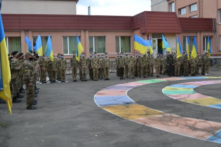 Посвята в учні військово-спортивного профілю