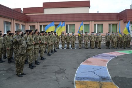 Посвята в учні військово-спортивного профілю