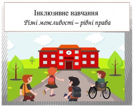 Інклюзивне навчання Інклюзивне навчання