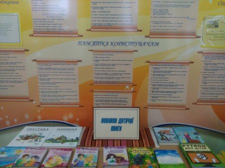 Нові надходження до бібліотеки