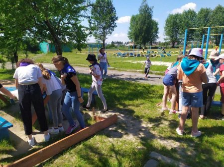 Другий день роботи табору