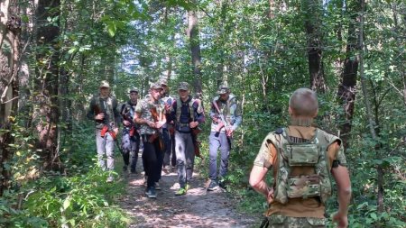 Другий  день навчально-польових зборів