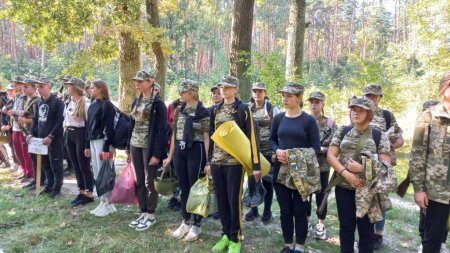 Другий  день навчально-польових зборів
