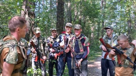 Другий  день навчально-польових зборів