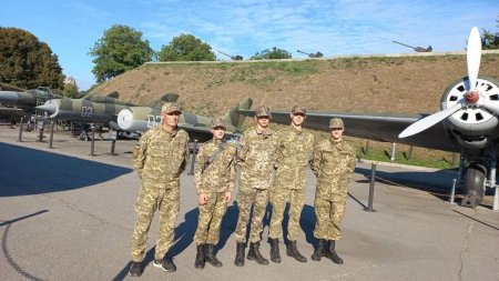Перший день Всеукраїнської військово-патріотичної гри "Вояцький дух"