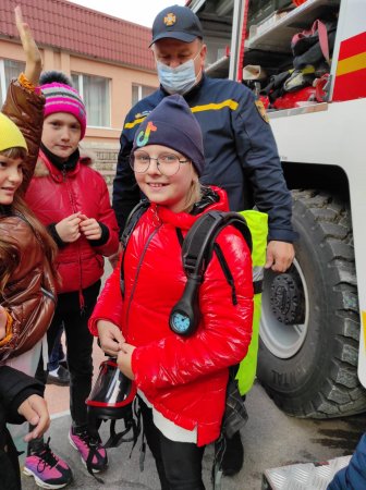 Зустріч із рятувальниками та поліцією