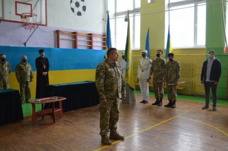 Посвята в учні  військово-спортивного профілю