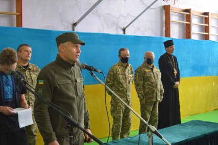 Посвята в учні  військово-спортивного профілю