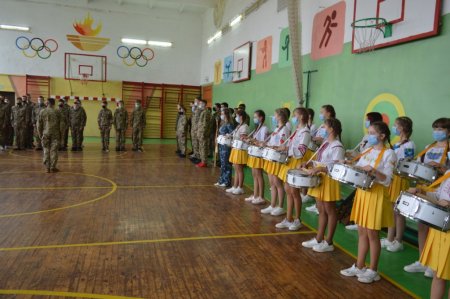 Посвята в учні  військово-спортивного профілю