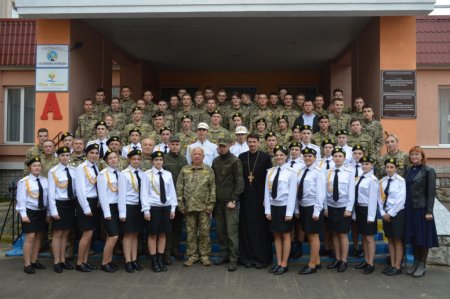 Посвята в учні  військово-спортивного профілю
