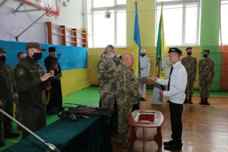 Посвята в учні  військово-спортивного профілю
