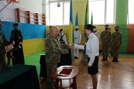 Посвята в учні  військово-спортивного профілю