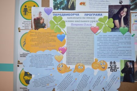 Вибори голови  шкільного уряду
