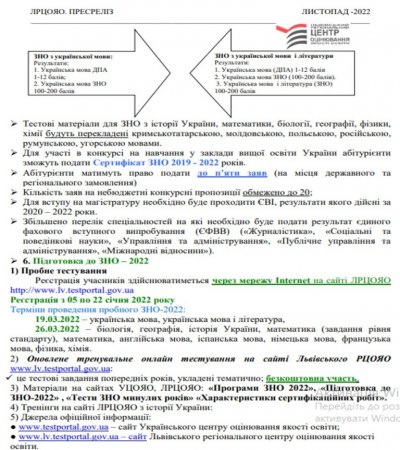 Чи готує ЗНО-2022 несподіванки?