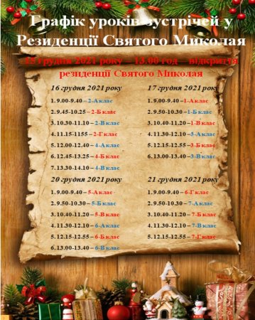 Відкриття Резиденції Святого Миколая
