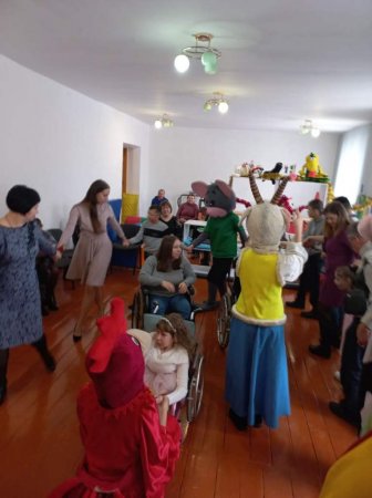 Новорічні вітання для вихованців ІРЦ