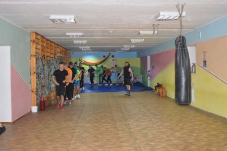 Показове заняття з кікбоксингу