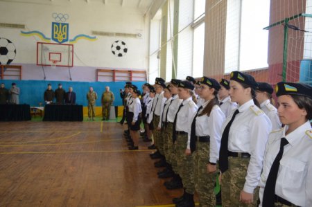 Посвята в учні військово-спортивного профілю ліцею