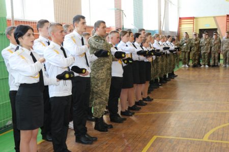 Посвята в учні військово-спортивного профілю ліцею