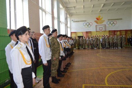 Посвята в учні військово-спортивного профілю ліцею