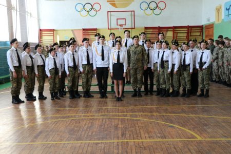 Посвята в учні військово-спортивного профілю ліцею