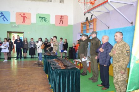 Посвята в учні військово-спортивного профілю ліцею