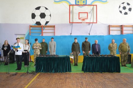 Посвята в учні військово-спортивного профілю ліцею