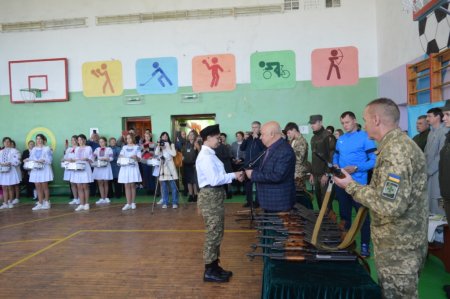 Посвята в учні військово-спортивного профілю ліцею