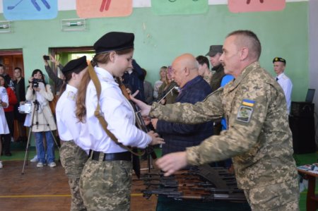 Посвята в учні військово-спортивного профілю ліцею