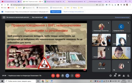 Урок з безпеки на канікулах.