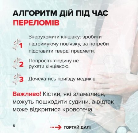 Як правильно надавати домедичну допомогу