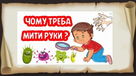 Чому потрібно мити руки