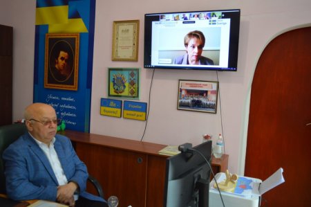 Участь директора у вебінарі «Реформа старшої профільної школи: розробка моделей ліцею, забезпечення доступності, проблеми впровадження»