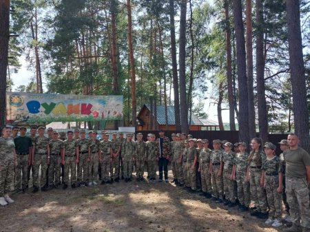навчальні тренування на базі відпочинку «Вулик» у селі Воронки