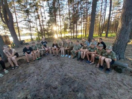 навчальні тренування на базі відпочинку «Вулик» у селі Воронки