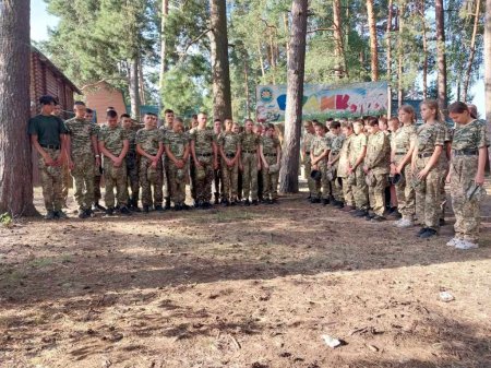 Навчальні тренування учнів військово-спортивного профілю