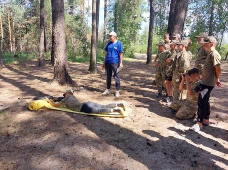 Навчальні тренування учнів військово-спортивного профілю