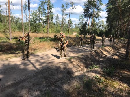 Навчальні тренування учнів військово-спортивного профілю