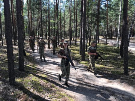 Навчальні тренування учнів військово-спортивного профілю