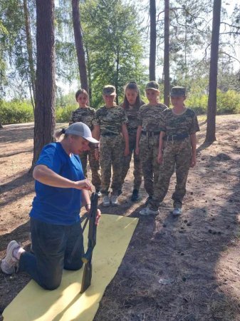 Навчальні тренування учнів військово-спортивного профілю