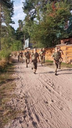 Навчальні тренування учнів військово-спортивного профілю