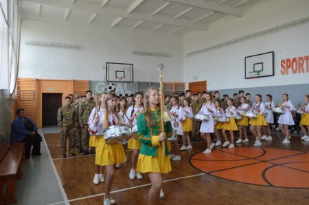 Посвята учнів військово-спортивного профілю ліцею