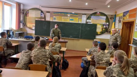 Зустріч з випускником ліцею – воїном ЗСУ