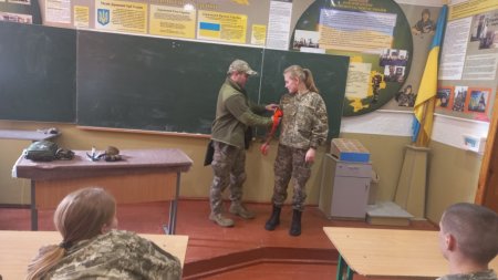 Зустріч з випускником ліцею – воїном ЗСУ