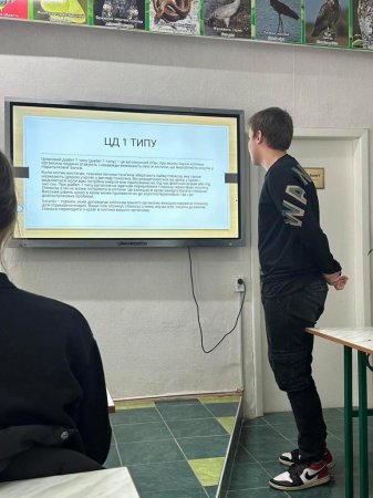 Захист творчих робіт з біології