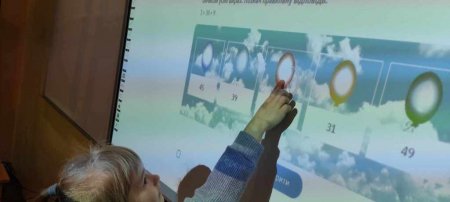 Урок в кабінеті дистанційного навчання