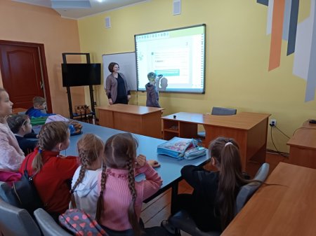 навчання в кабінеті дистанційного навчання