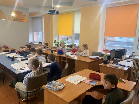 Заняття в кабінеті дистанційного навчання