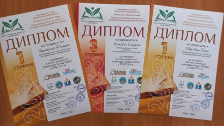 Вітаємо переможців.